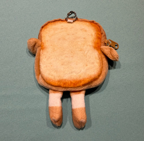 Cute Toast Plush Mini Pouch