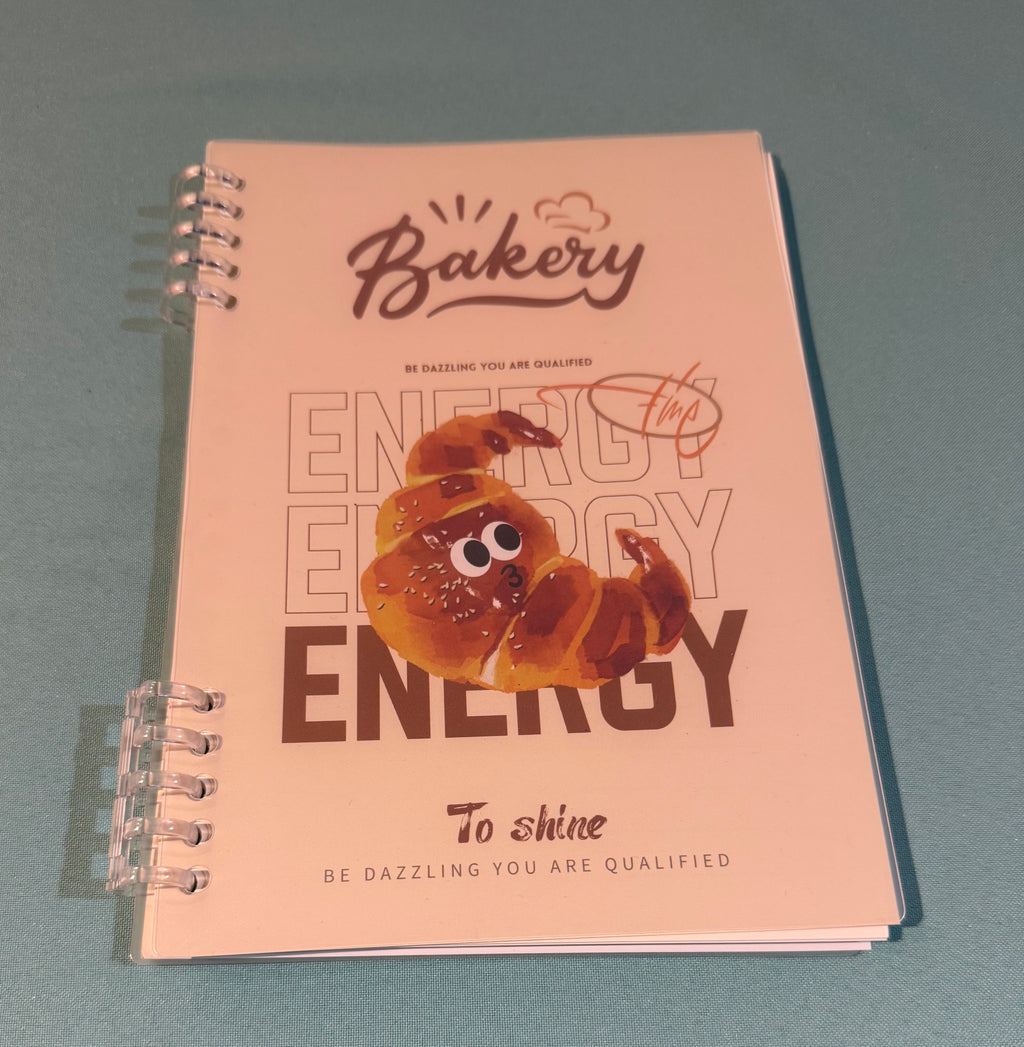 Baked-Themed Notebooks
