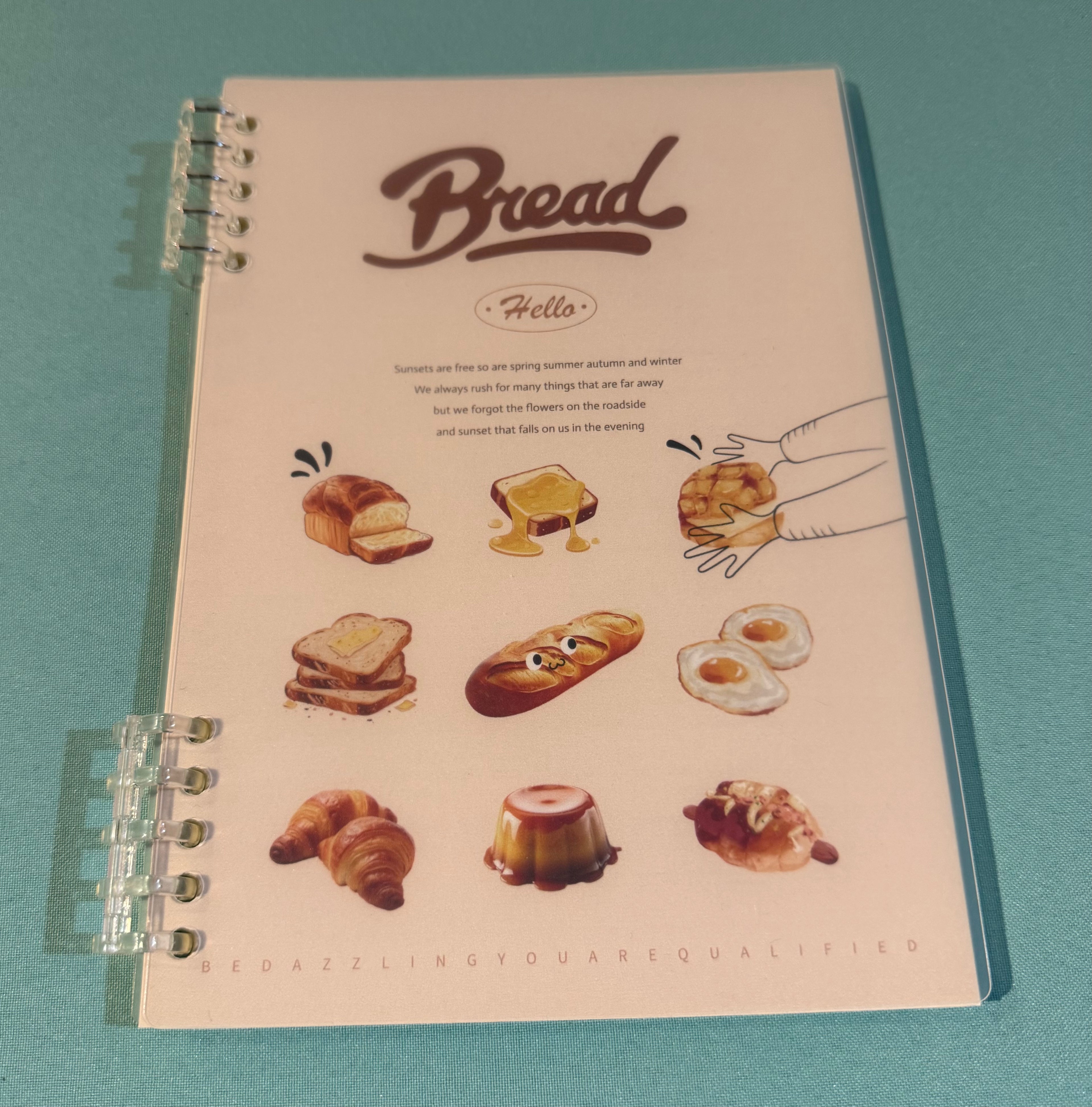 Baked-Themed Notebooks