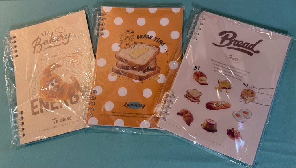 Baked-Themed Notebooks